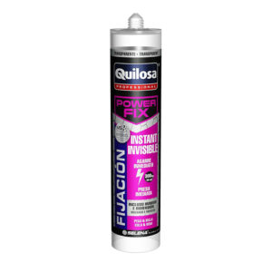 Adhesivo polímero transparente power fix instant strong Quilosa 295gr