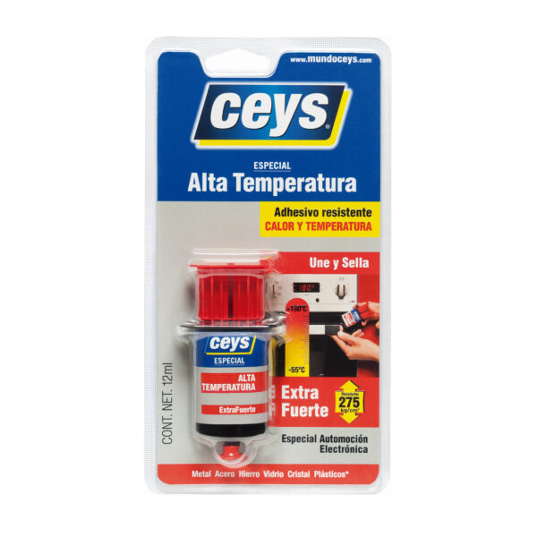 Adhesivo especial alta temperatura Ceys 12ml