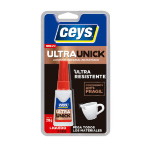 Adhesivo instantáneo Ultranick líquido Ceys 20g