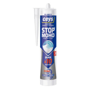 Silicona stop moho blanca Ceys cartucho 280ml