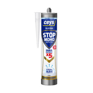 Silicona stop moho transparente Ceys cartucho 280ml