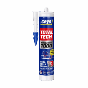Adhesivo sellador Total Tech transparente Ceys cartucho 290ml