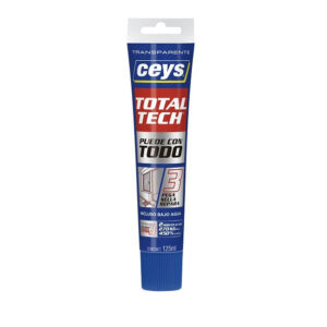Adhesivo sellador Total Tech transparente Ceys tubo 125ml