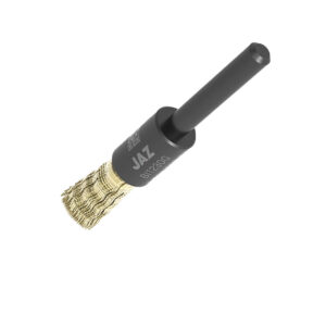 Cepillo brocha espiga acero latonado BH 12x0,40x6