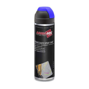 Marcador de obra azul fluorescente spray 500ml