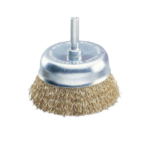 Cepillo taza acero latonado BT 75x30x6