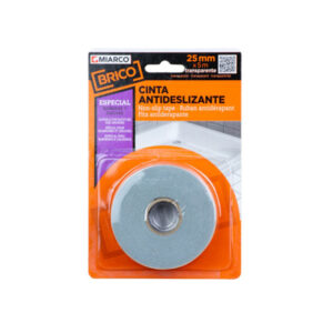 Cinta antideslizante transparente 25mmx5m MIARCO