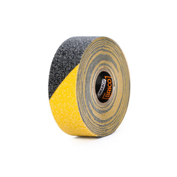 Cinta antideslizante amarilla/negra 25mmx5m MIARCO - Imagen 2