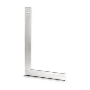 Escuadra de cerrajero con tope galvanizada FORMAT