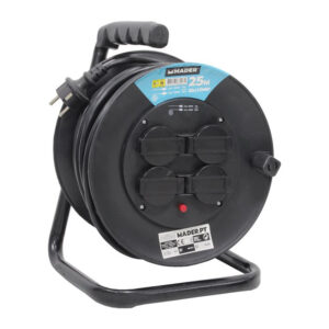 Extensible eléctrico 25m cable 3x1,5 MADER