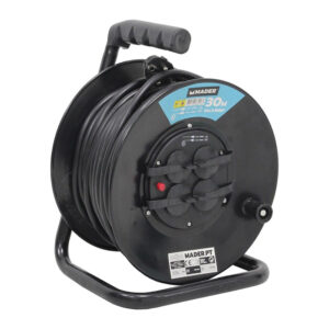 Extensible eléctrico 30m cable 3x2,5 MADER