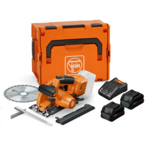 Sierra circular compacta a batería para metal FEIN F-IRON Cut 57 AS + 2 baterías 18V 8.0Ah