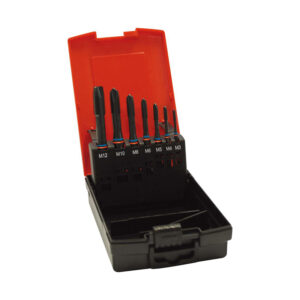 Juego de machos roscar a máquina para agujero pasante DIN 376 HSSE M3-M12