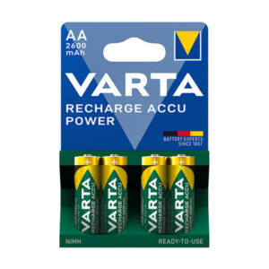 Pila recargable AA 1000 mAh VARTA pack 4 unidades