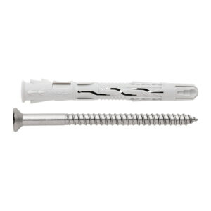 Taco nylon con tornillo avellanado inox T-NUX-A INDEX